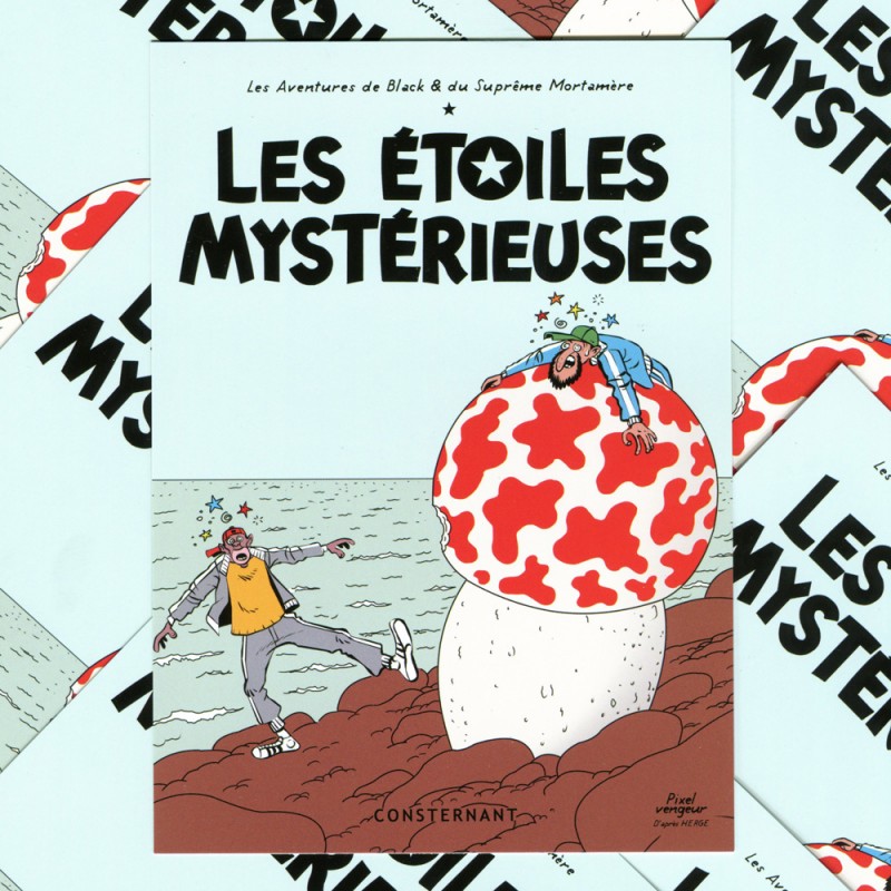 Carte Postale "Les Étoiles Mystérieuses" (Pixel Vengeur)