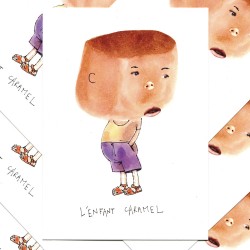 Carte postale "Enfant Caramel" (Jorge Bernstein & Laurent Houssin)