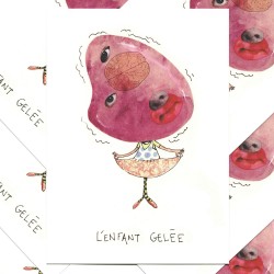 Carte postale "Enfant Gelée" (Jorge Bernstein & Laurent Houssin)