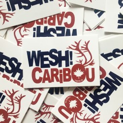 Sticker Wesh ! Caribou...