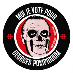 Sticker Georges Pompidoom...