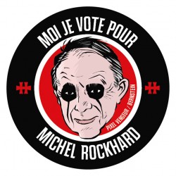 Sticker Michel RockHard (⌀...