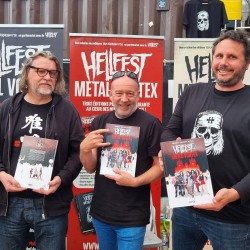 Pack dédicace Hellfest Metal Vortex (Bernstein / Hodecent / Pixel Vengeur)