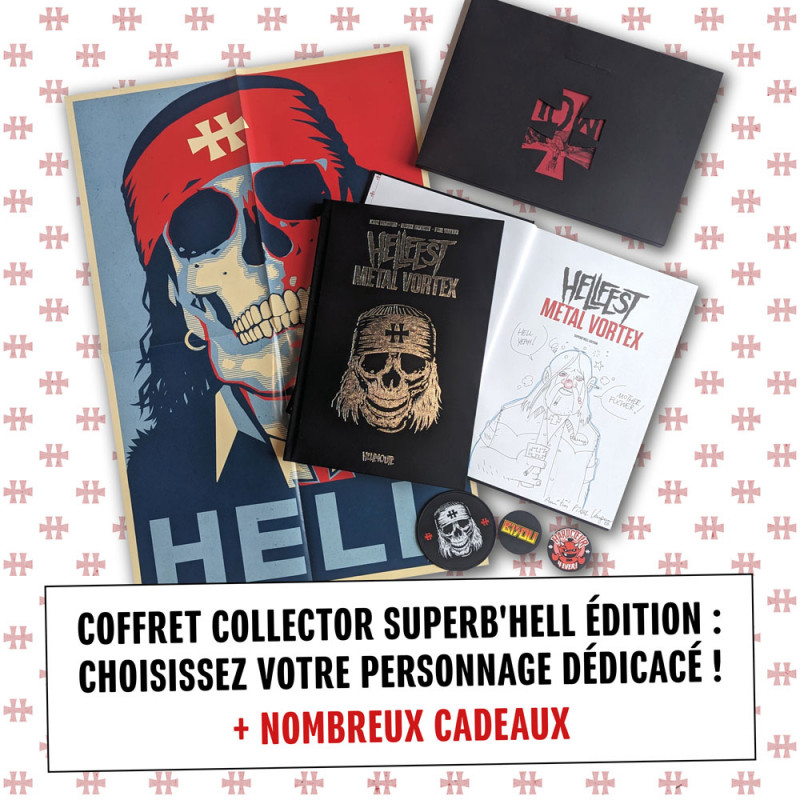 Pack Coffret Superb'Hell Edition (Vortex) dédicacé + cadeaux !