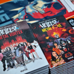 Pack 2 albums : Hellfest Metal Love + Vortex + 2 affiches offertes (OFFRE PRO - à l'unité)