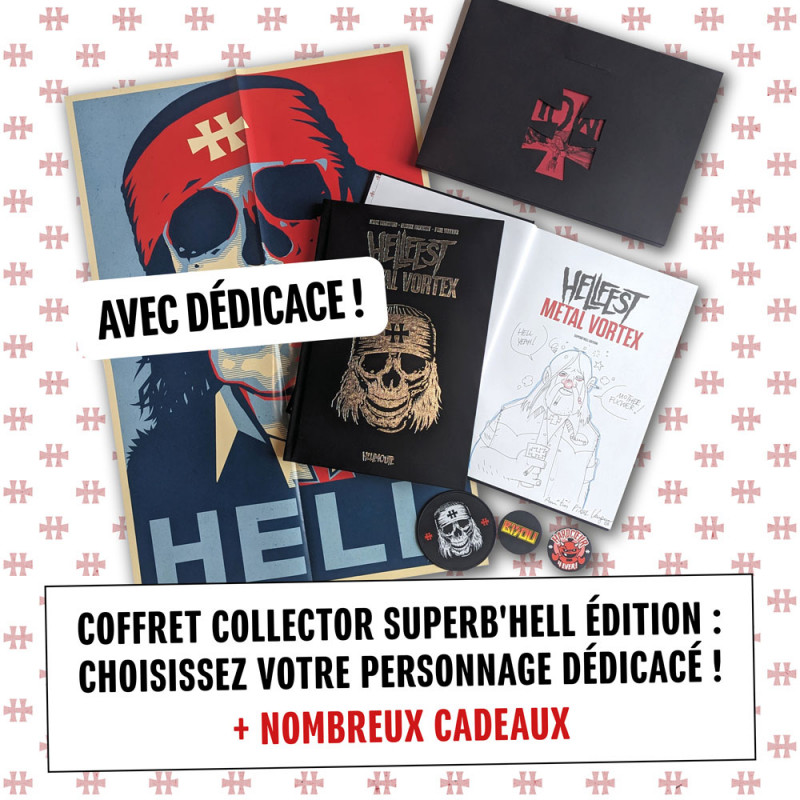 Pack Coffret Superb'Hell Edition dédicacé + cadeaux (OFFRE PRO - à l'unité)