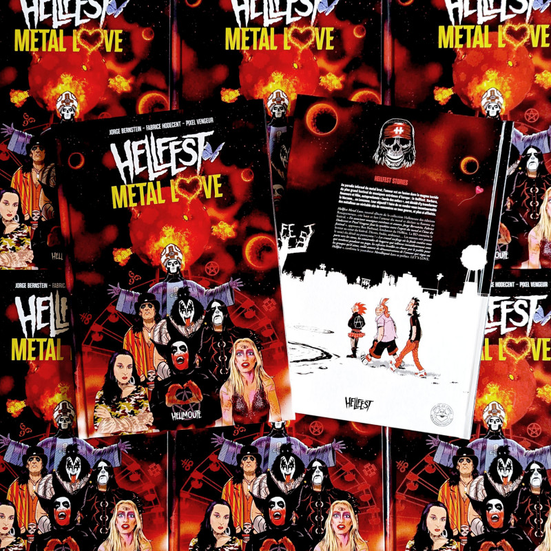 Hellfest Metal Love (Jorge Bernstein, Fabrice Hodecent, Pixel Vengeur) Occasion -50%