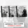 Pack 3 albums : Banquette de Veaux + Convoyeur de cons + Mon Vrai Visage (Michel de La Teigne)