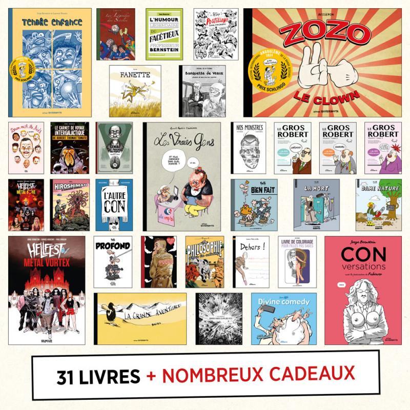 PACK BRADERIE ADULTE (31 livres)
