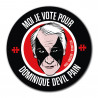 Goodie "Dominique Devil Pain" (sticker, badge, décapsuleur)