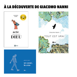 A la découverte de Giacomo Nanni (3 livres)