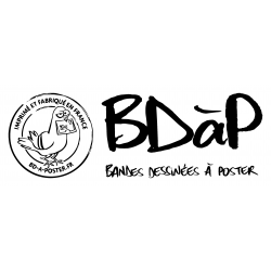 Sticker BDàP - (rectangle 16 X 6 cm) Bouzard