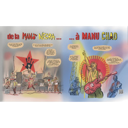 Pack dédicace De la Mano à Manu Chao (Gaston)