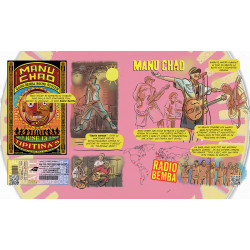 Pack dédicace De la Mano à Manu Chao (Gaston)