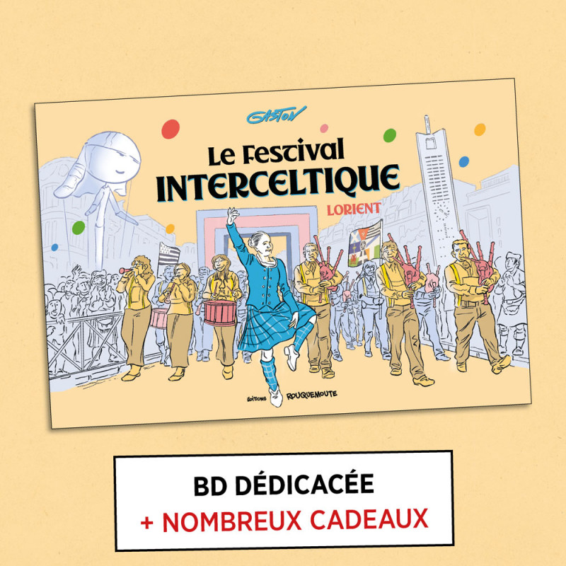 Pack dédicace Le Festival Interceltique de Lorient (Gaston)