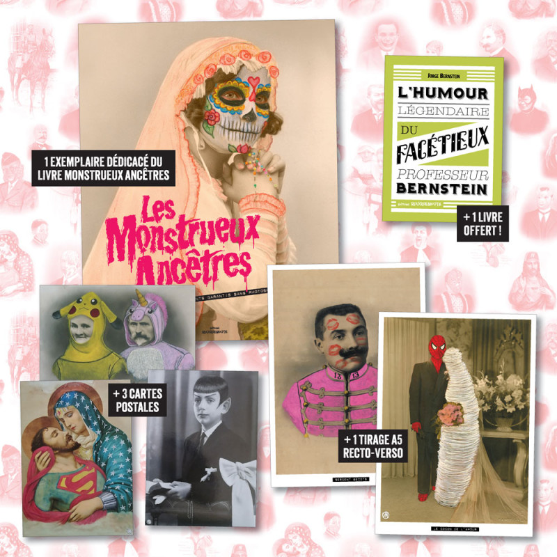 Pack dédicace Les Monstrueux Ancêtres (Mathilde Lemonnier)