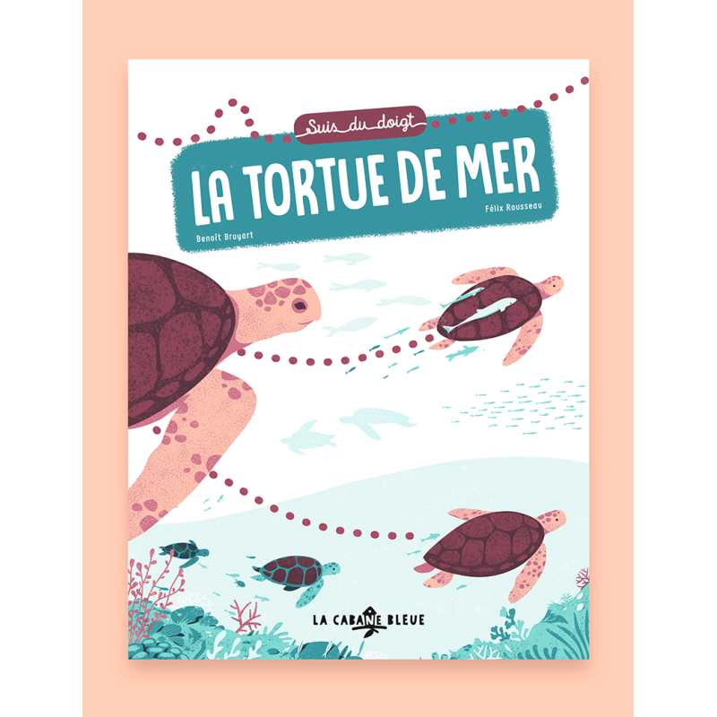 Suis du doigt la tortue de mer (Benoît Broyart & Félix Rousseau)