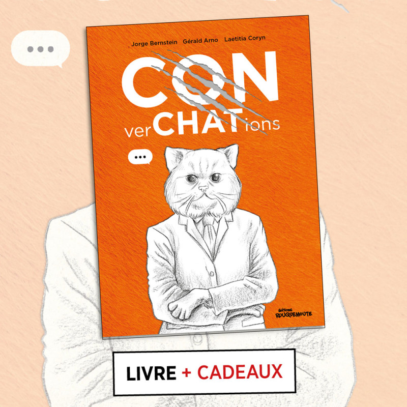 Pack livre CONverCHATions (Jorge Bernstein & Gérald Arno & Laetitia Coryn)