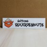 Sticker Rouquemoute n°2 - 16 x 4 cm
